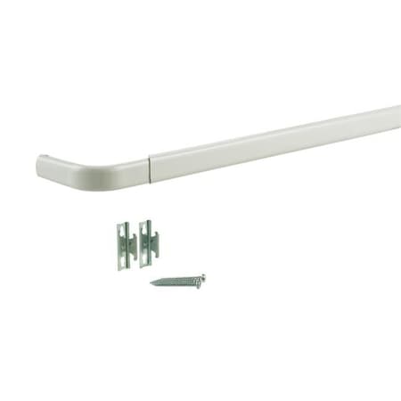 Kenney Mfg Kenney Manufacturing KN510 18 to 30 in. Heavy Duty Curtain Rod White KN510